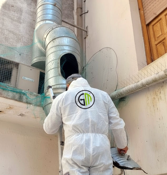 Limpieza de conductos